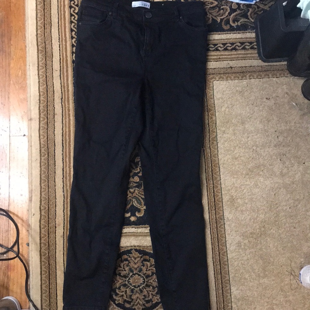 Loft black leggings jeans
